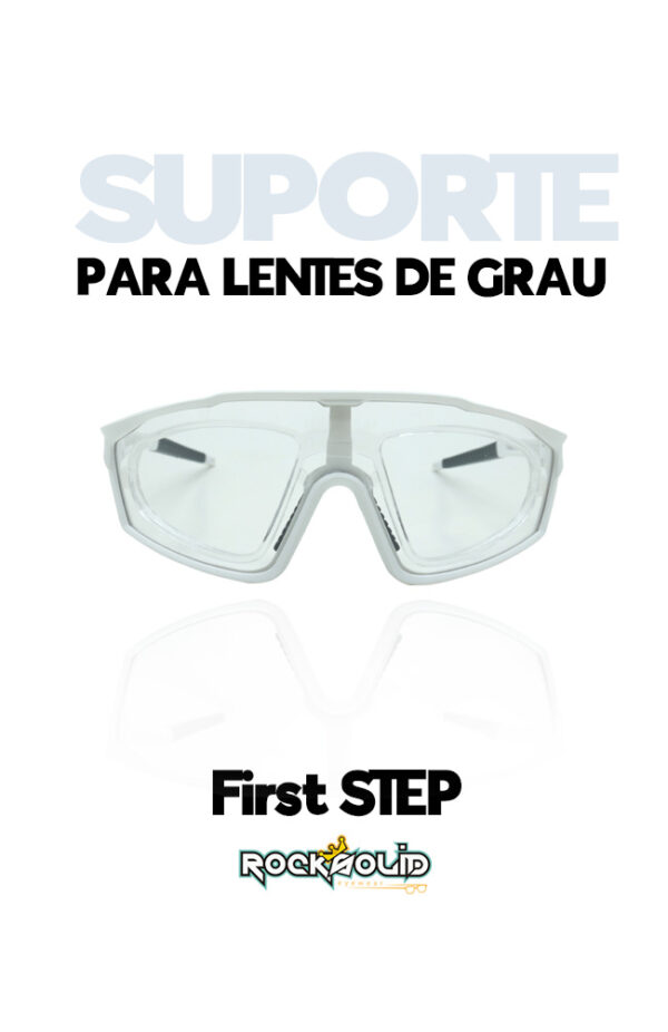 ÒCULOS DE SOL CICLISMO - FIRST STEP - cor:Branco - Image 7